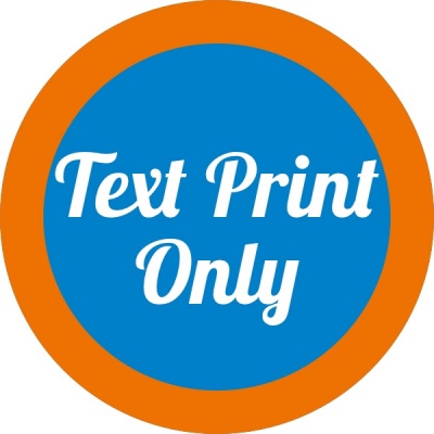 Add Your Printed Text Only